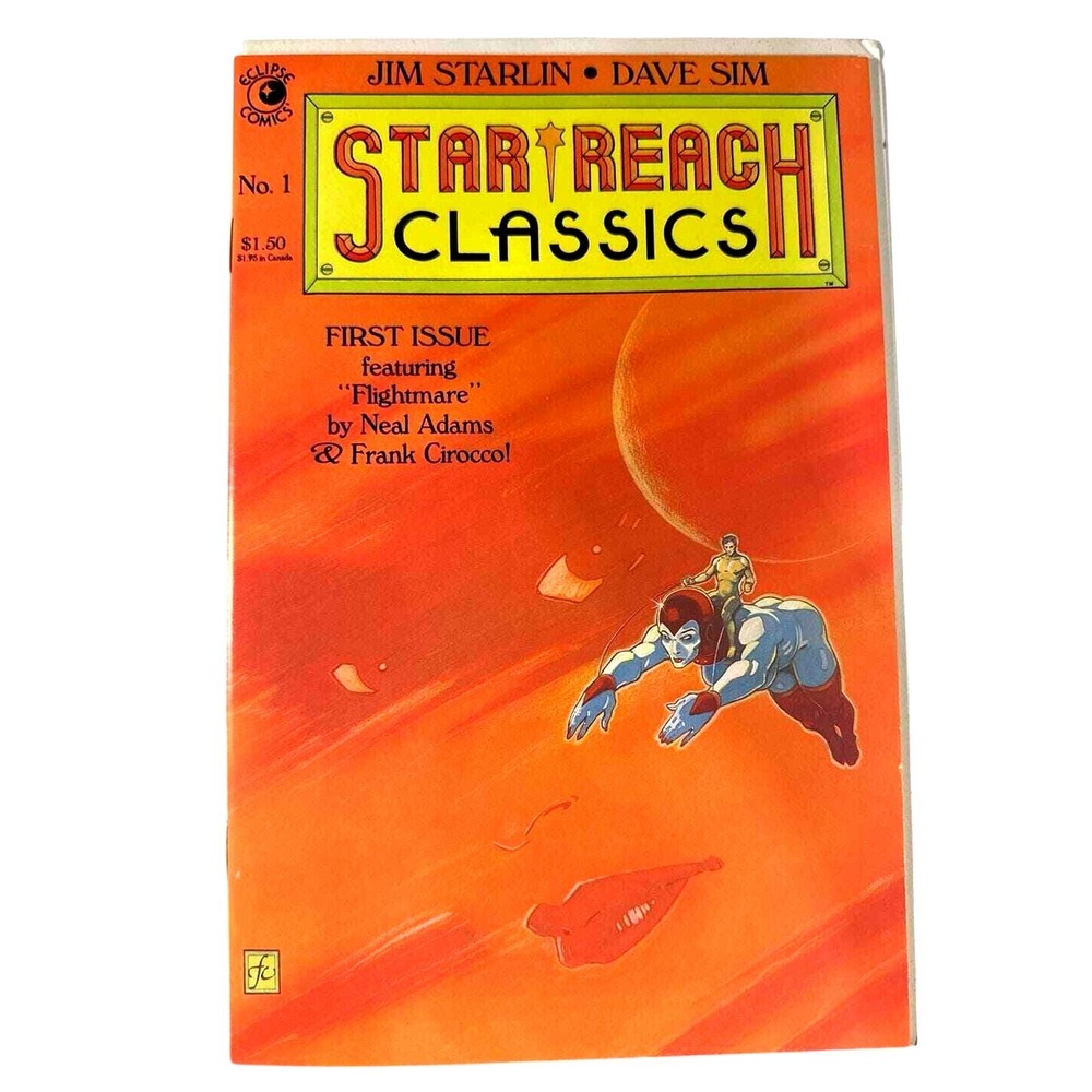 Eclipse Comics Star Reach Classics 1 First Issue Neal Adams Frank :: FIRST ISSUE